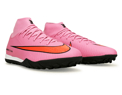 Nike Men's Zoom Mercurial Superfly 10 Academy TF Magic Flamingo/Black