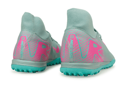 Nike Men's Zoom Mercurial Superfly 10 Academy TF Ocean Cube/Pink Blast