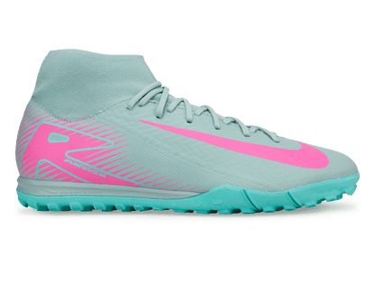 Nike Men's Zoom Mercurial Superfly 10 Academy TF Ocean Cube/Pink Blast