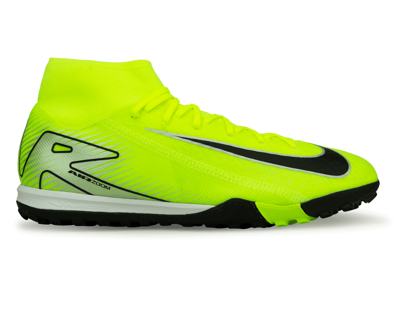 Nike Men's Zoom Mercurial Superfly 10 Academy TF Volt/Black