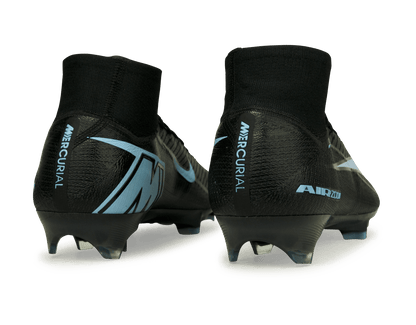 Nike Men's Zoom Mercurial Superfly 10 Elite FG  Black/Ice Blue