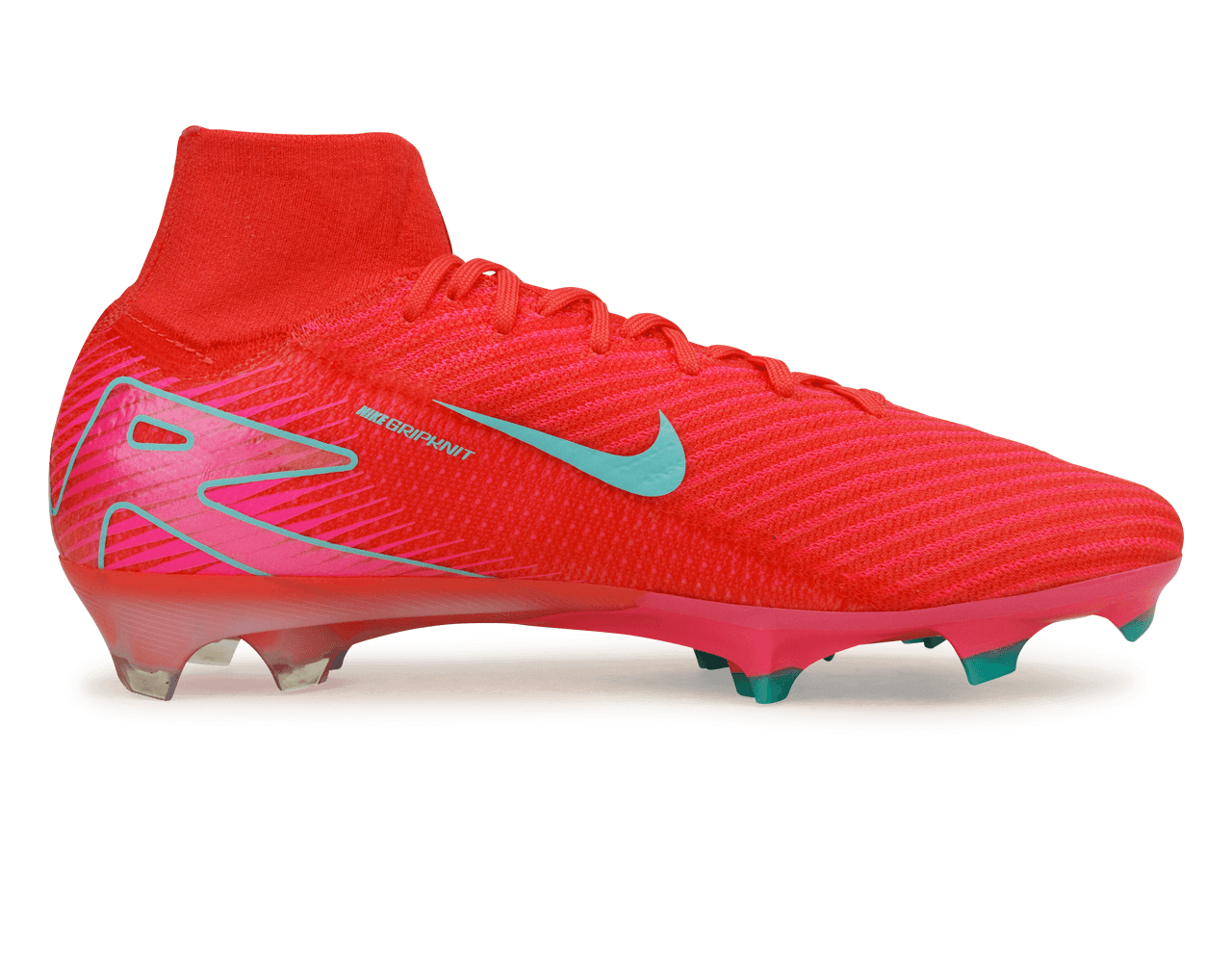 Nike Men's Zoom Mercurial Superfly 10 Elite FG Ember Glow/Aurora Green