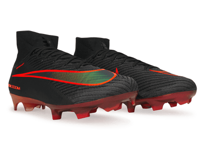Nike Men's Zoom Mercurial Superfly 10 Elite FG LV8 Black/Hyper Crimson VIP