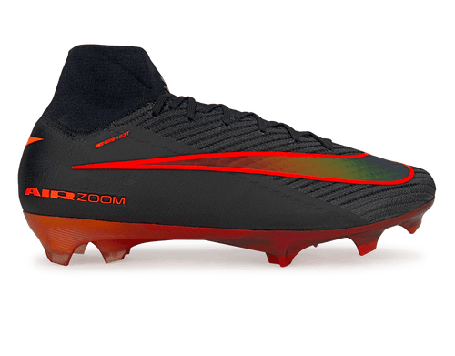 Nike Men's Zoom Mercurial Superfly 10 Elite FG LV8 Black/Hyper Crimson VIP