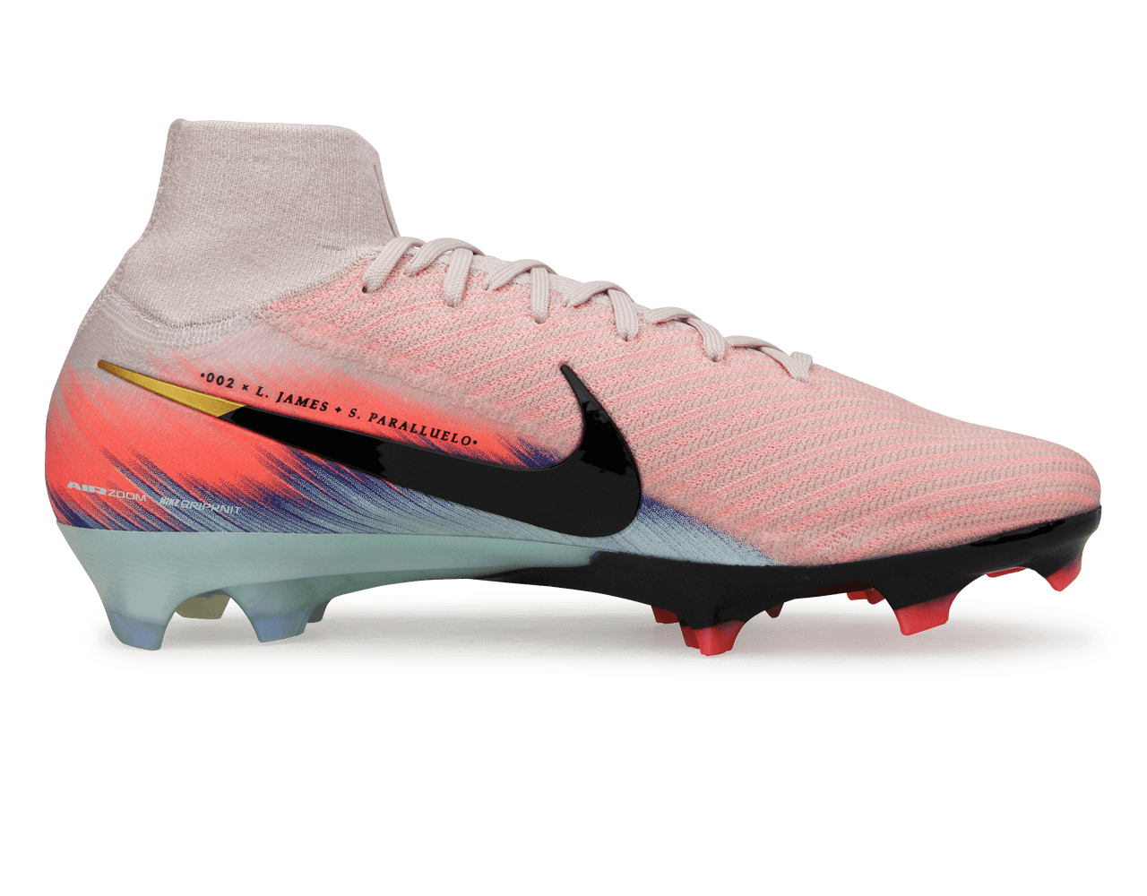 Nike Men's Zoom Mercurial Superfly 10 Elite FG Silt Red/Racer Blue