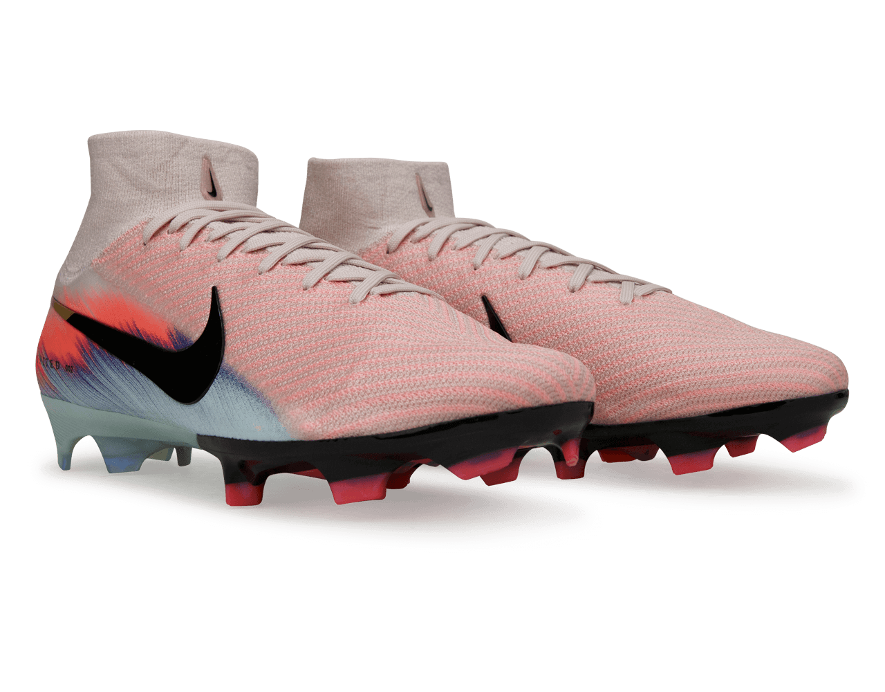 Nike Men's Zoom Mercurial Superfly 10 Elite FG Silt Red/Racer Blue