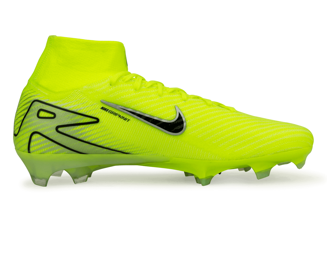 Nike Men's Zoom Mercurial Superfly 10 Elite FG Volt/Black