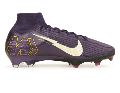 Nike Men's Zoom Mercurial Superfly 10 Elite KM FG Grand Purple/Pale Ivory