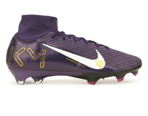 Nike Men's Zoom Mercurial Superfly 10 Elite KM FG Grand Purple/Pale Ivory