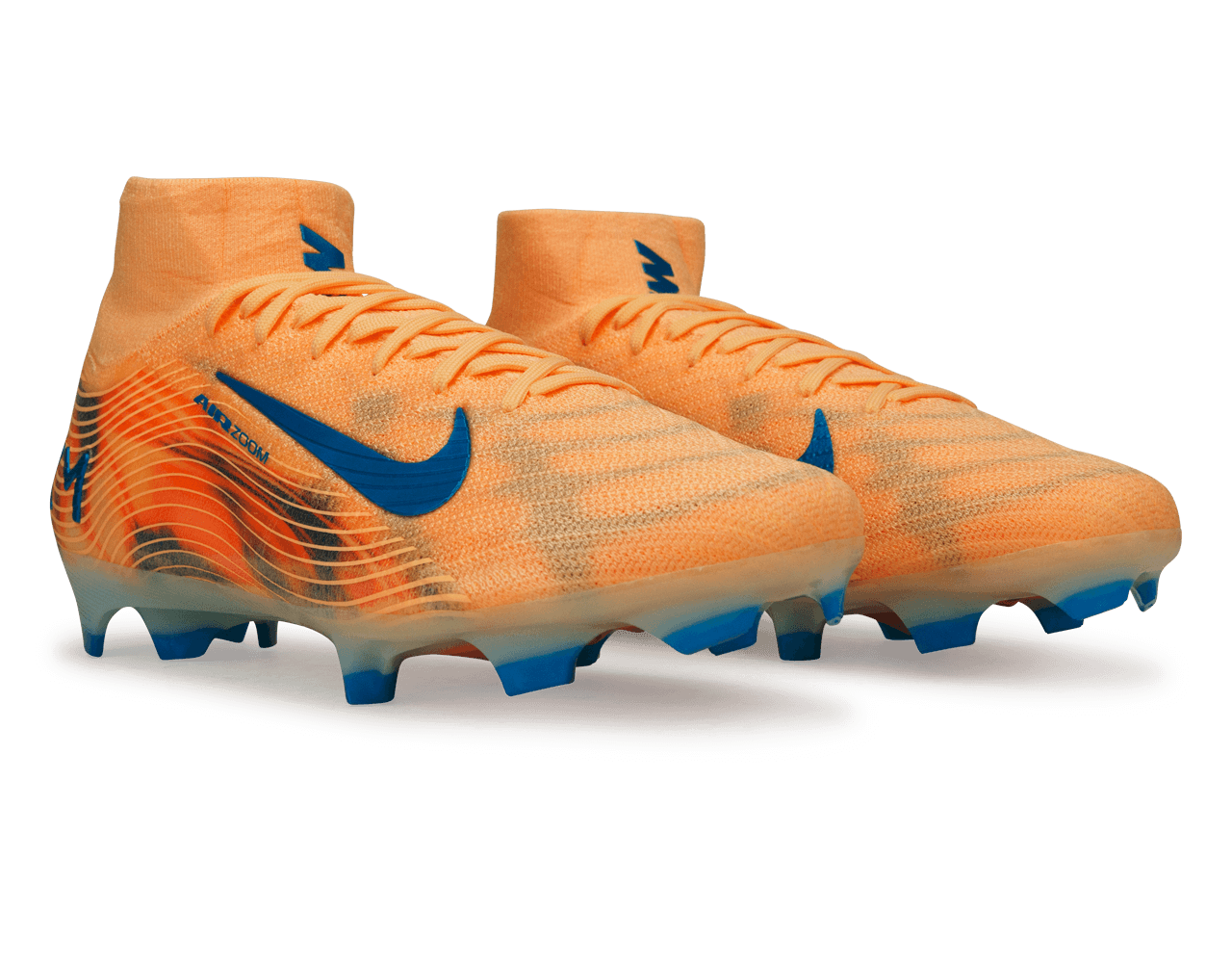 Nike Men's Zoom Mercurial Superfly 10 Elite 'Kylian Mbappe' FG Melon Tint/Igloo