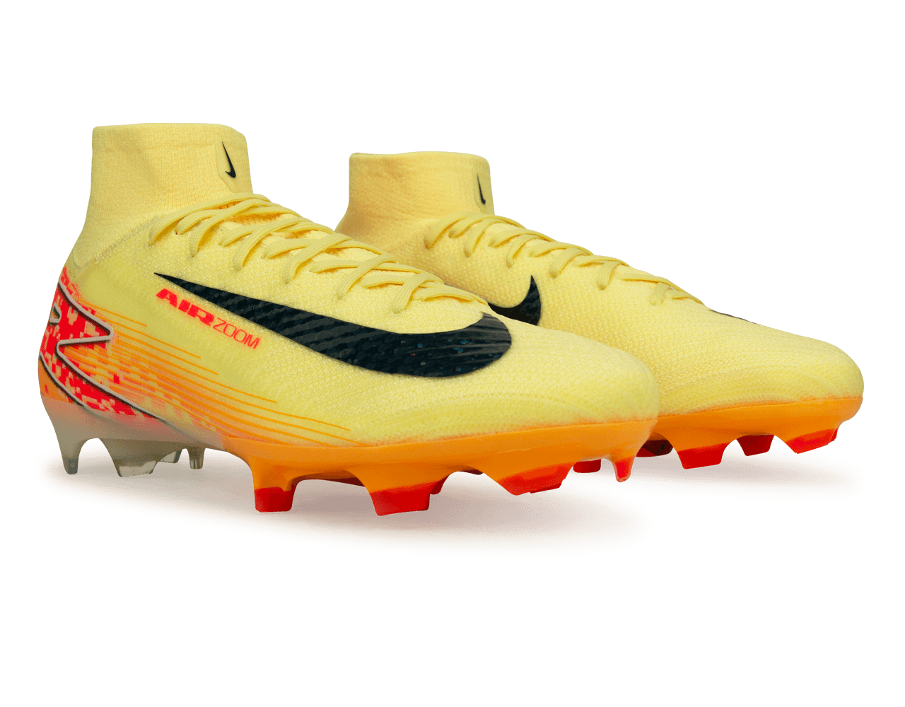 Nike Men's Zoom Mercurial Superfly 10 Elite KM FG Laser Orange/Armory Navy