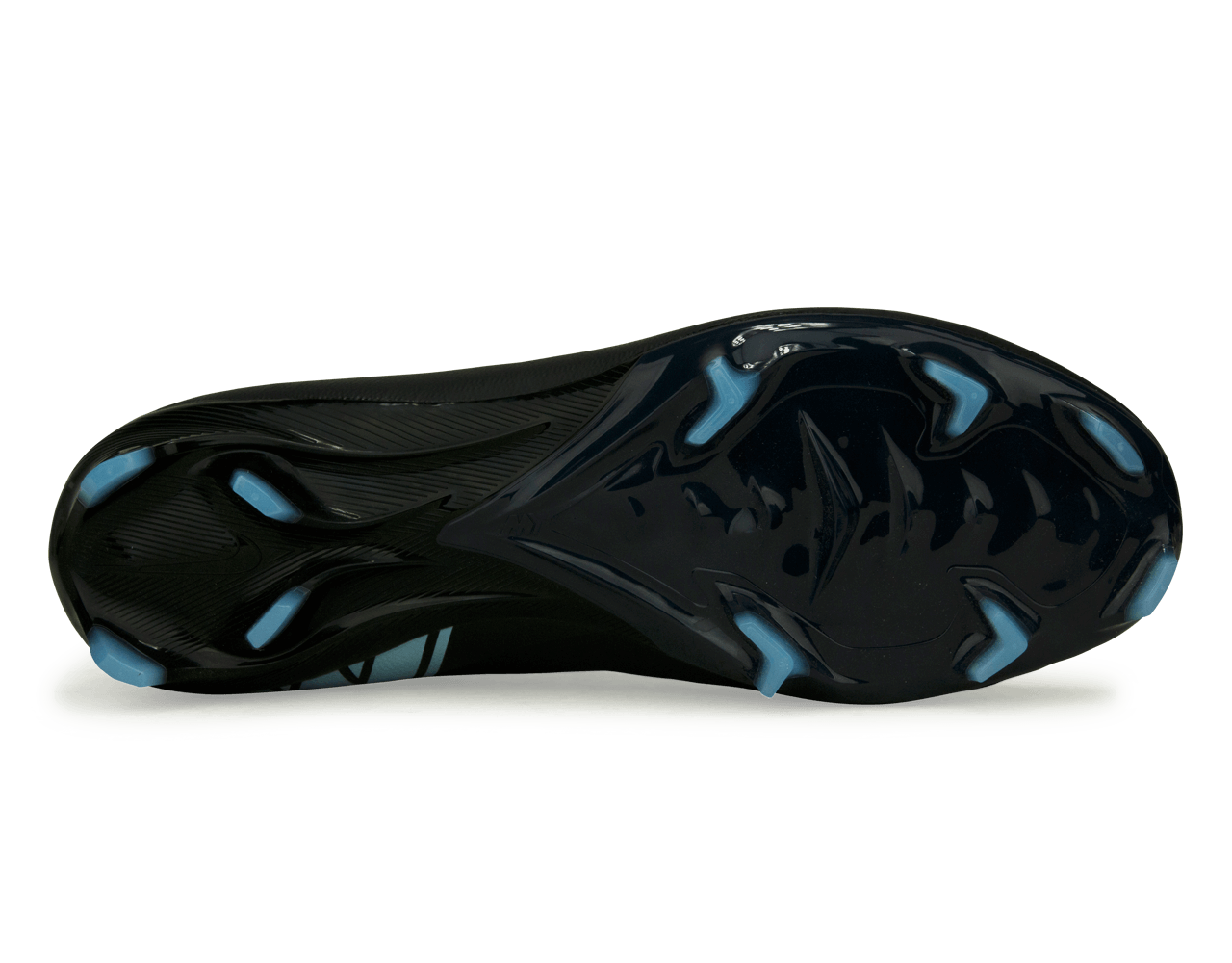 Nike Men's Zoom Mercurial Superfly 10 Pro FG Black/Ice Blue