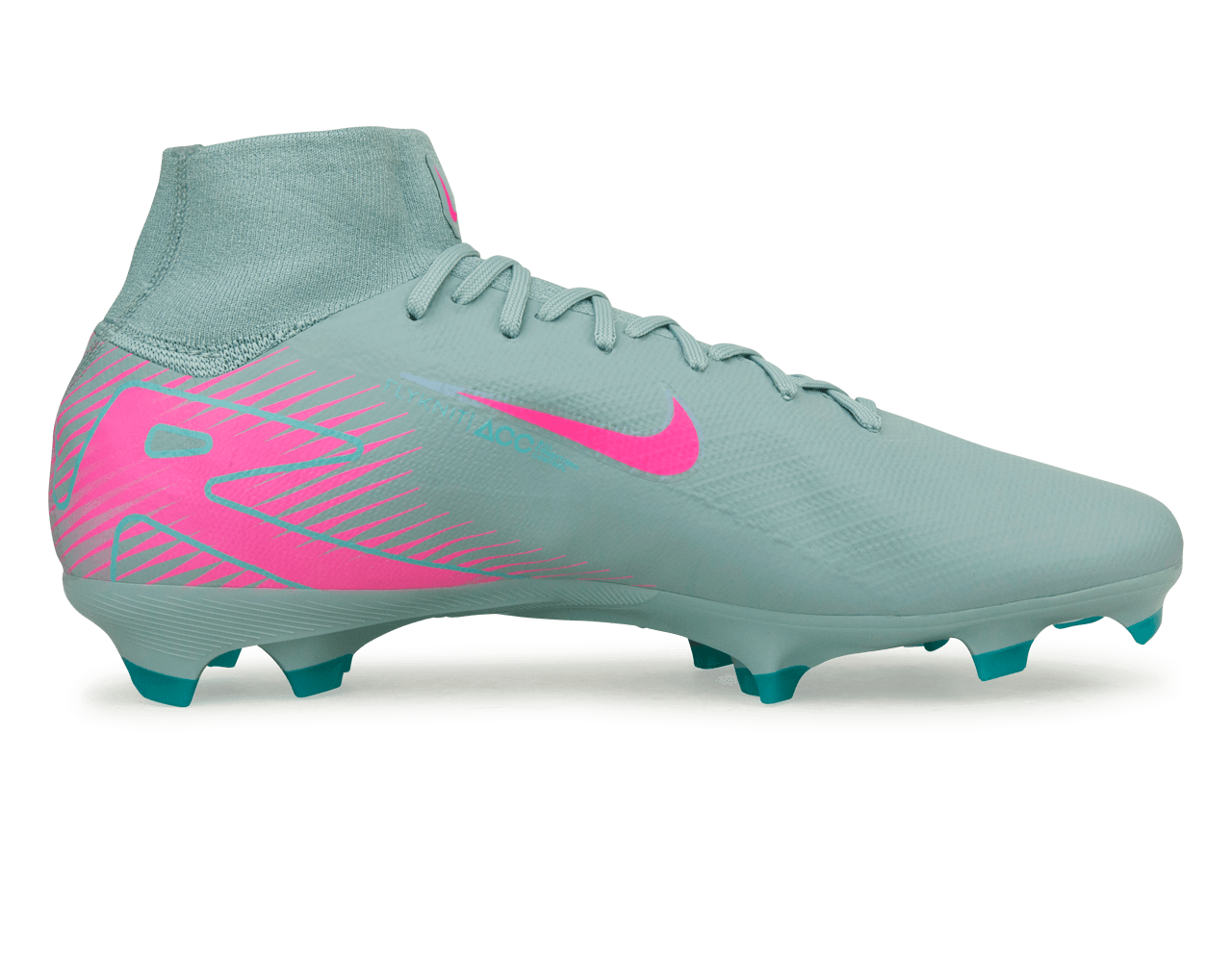 Nike Men's Zoom Mercurial Superfly 10 Pro FG Ocean Cube/Pink Blast