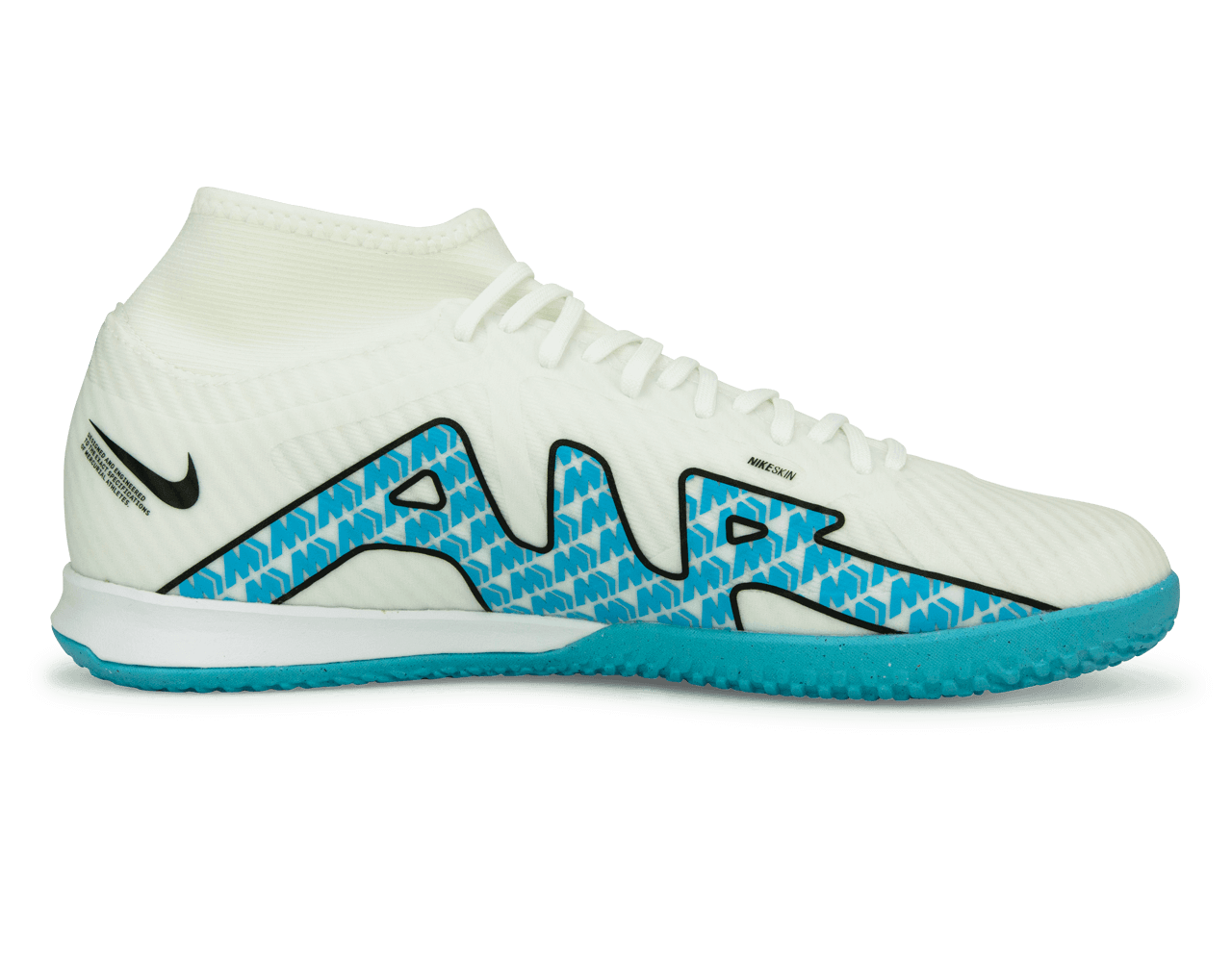 Nike Men's Zoom Mercurial Superfly 9 Academy IC White/Pink Blast