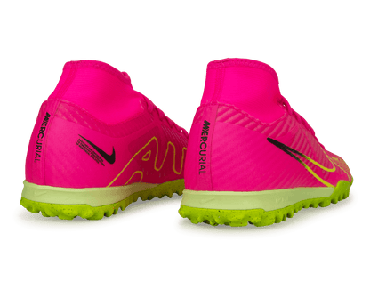 Nike Men's Zoom Mercurial Superfly 9 Academy TF Pink/Volt
