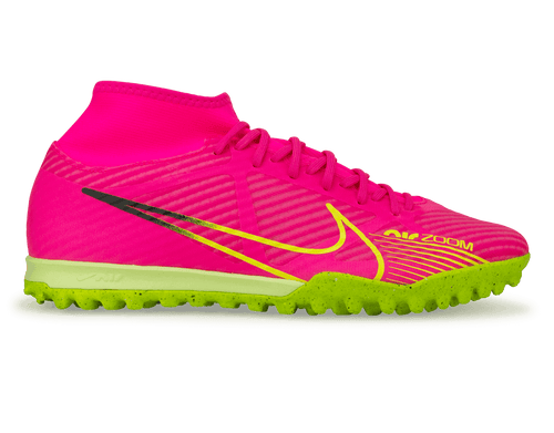 Nike Men's Zoom Mercurial Superfly 9 Academy TF Pink/Volt