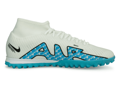 Nike Men's Zoom Mercurial Superfly 9 Academy TF White/Pink Blast