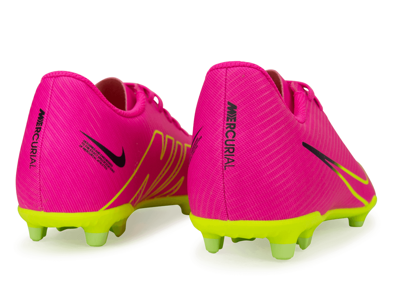 Nike Kids Zoom Mercurial Vapor 15 Club FG/MG Pink/Volt