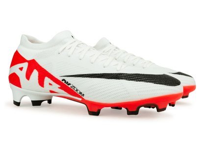 Nike Men's Zoom Mercurial Vapor 15 Pro FG White/Red