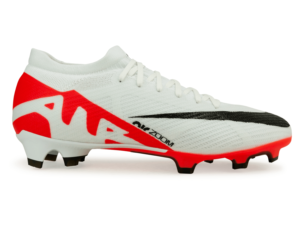 Nike Men's Zoom Mercurial Vapor 15 Pro FG White/Red