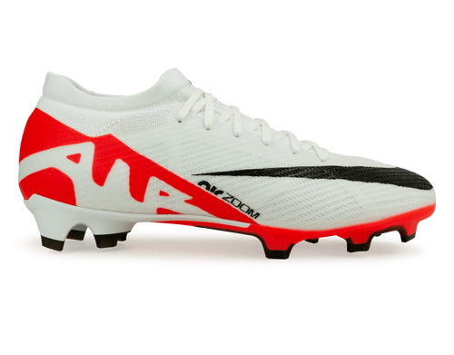 Nike Men's Zoom Mercurial Vapor 15 Pro FG White/Red