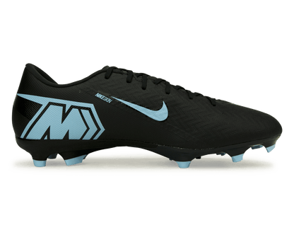 Nike Men's Zoom Mercurial Vapor 16 Academy FG/MG Black/Ice Blue