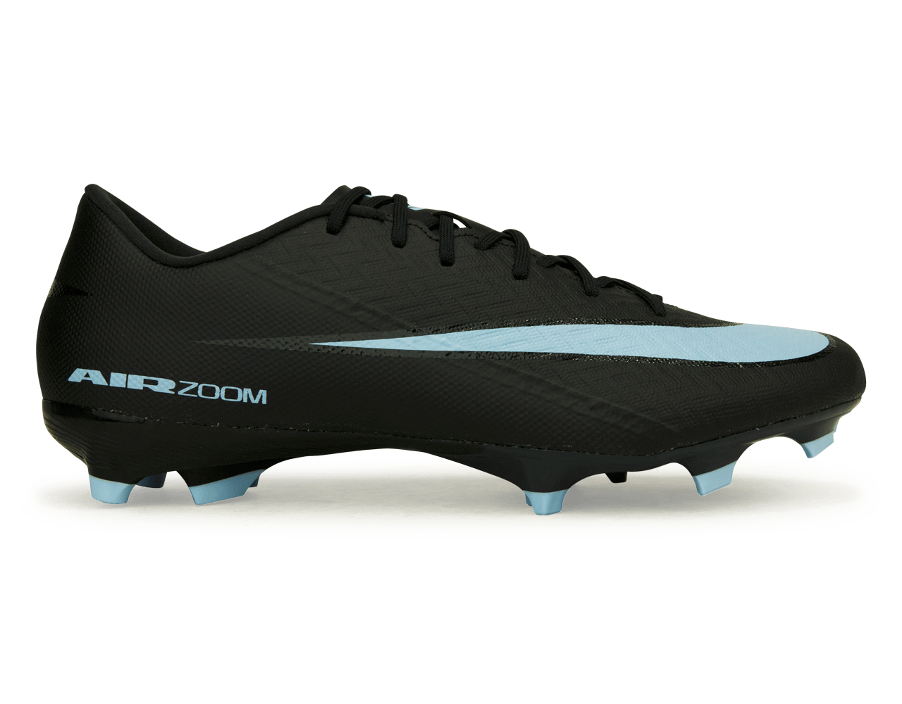 Nike Men's Zoom Mercurial Vapor 16 Academy FG/MG Black/Ice Blue