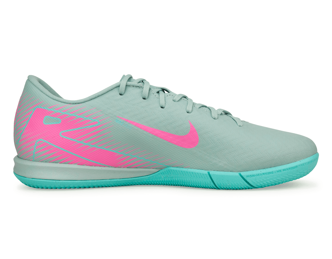 Nike Men's Zoom Mercurial Vapor 16 Academy IC Ocean Cube/Pink Blast