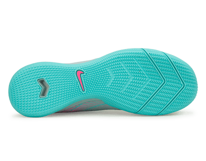 Nike Men's Zoom Mercurial Vapor 16 Academy IC Ocean Cube/Pink Blast