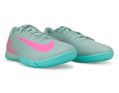 Nike Men's Zoom Mercurial Vapor 16 Academy IC Ocean Cube/Pink Blast