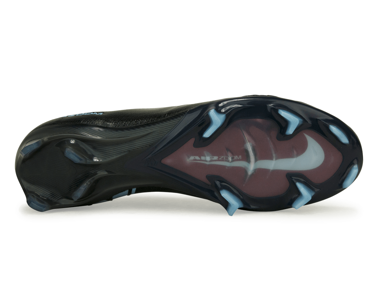 Nike Men's Zoom Mercurial Vapor 16 Elite FG Black/Ice Blue