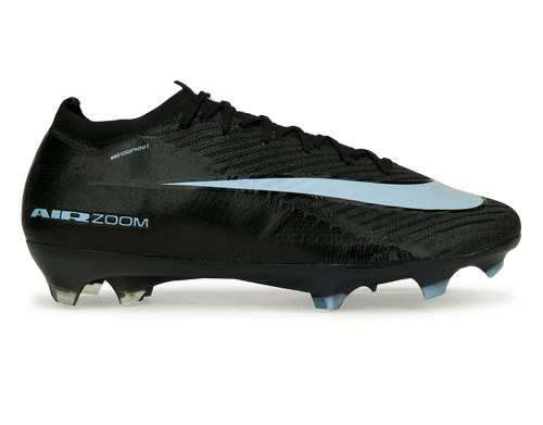 Nike Men's Zoom Mercurial Vapor 16 Elite FG Black/Ice Blue