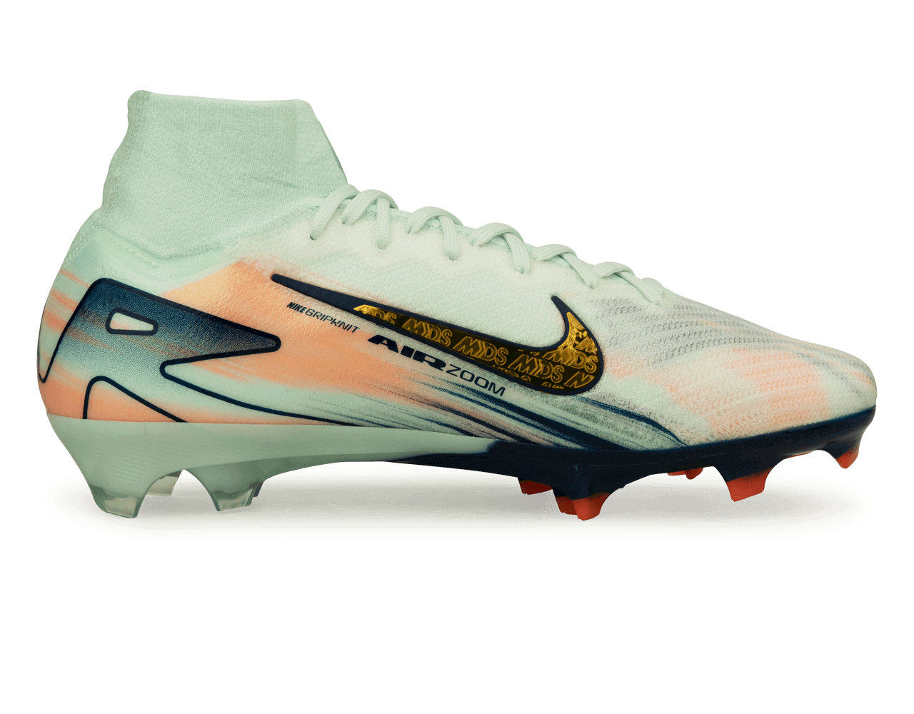 Nike Men's Zoom Mercurial Superfly 10 Elite MDS 009 FG Barely Green/Metallic Gold