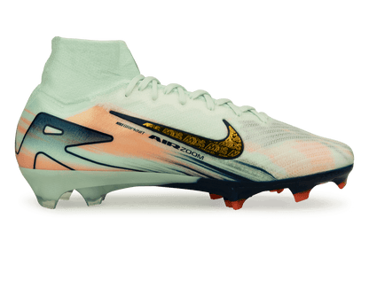 Nike Men's Zoom Mercurial Superfly 10 Elite MDS 009 FG Barely Green/Metallic Gold