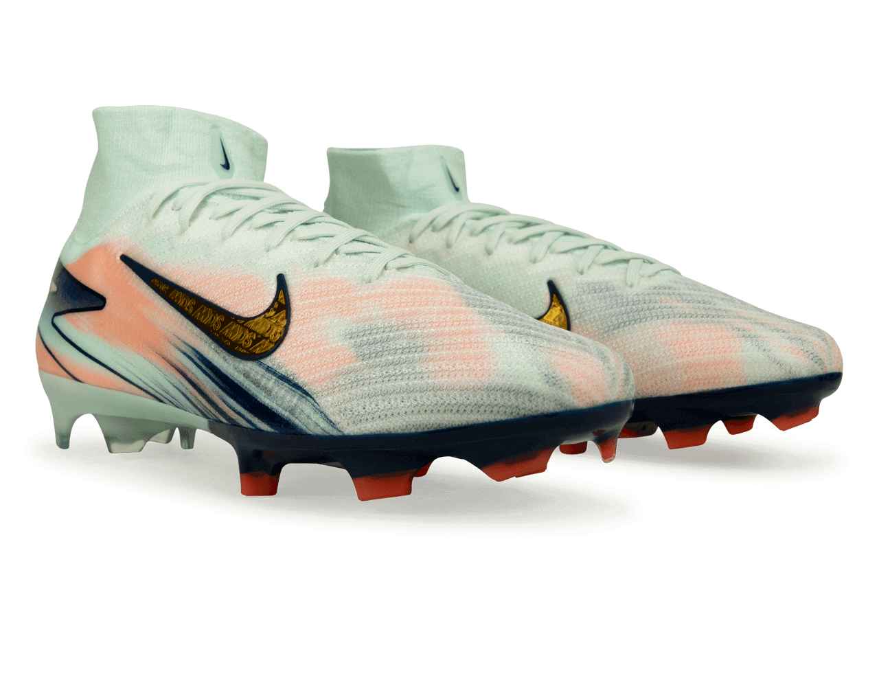 Nike Men's Zoom Mercurial Superfly 10 Elite MDS 009 FG Barely Green/Metallic Gold