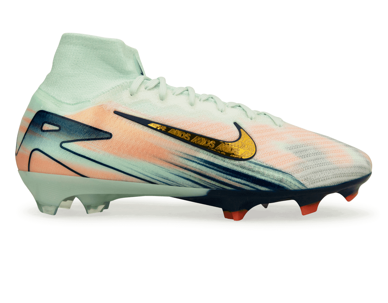 Nike Men's Zoom Mercurial Superfly 10 Elite MDS 009 FG Barely Green/Metallic Gold