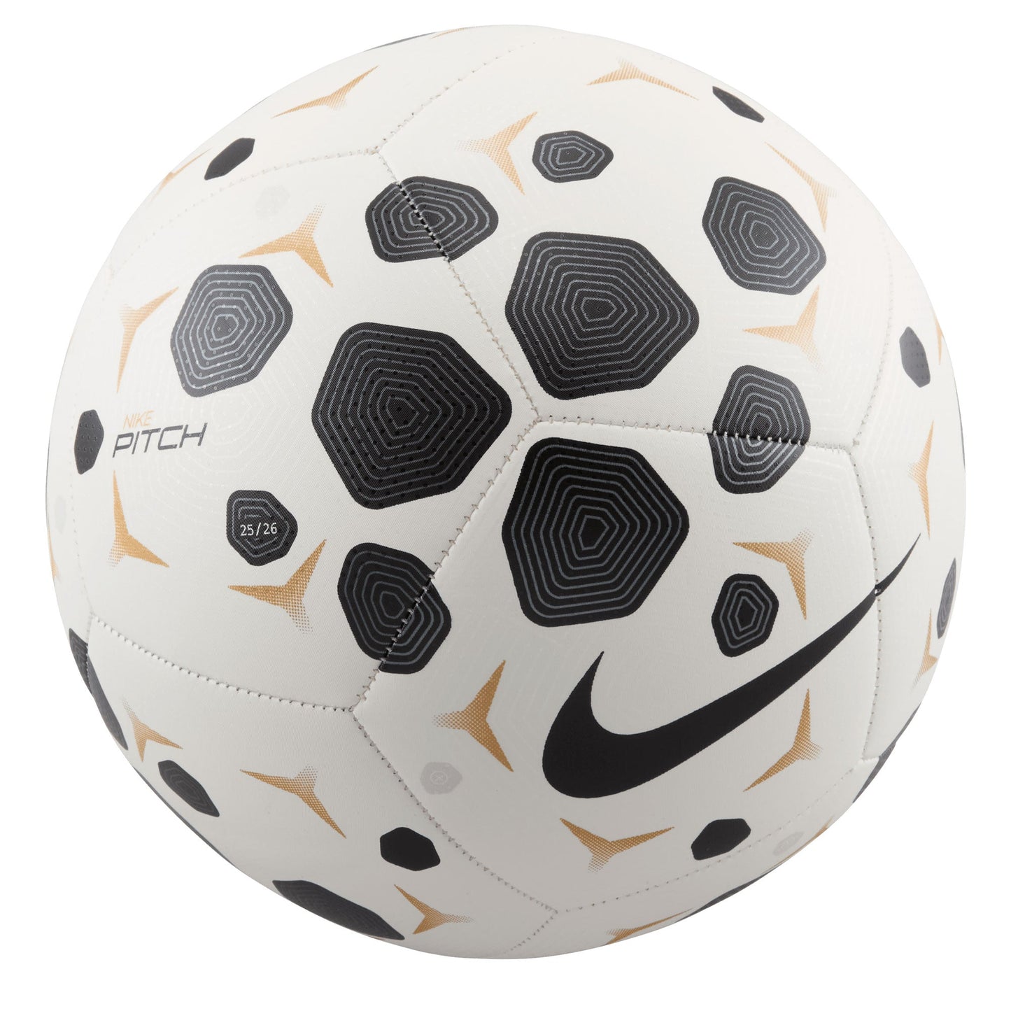Nike Pitch Ball White/Black/Gold