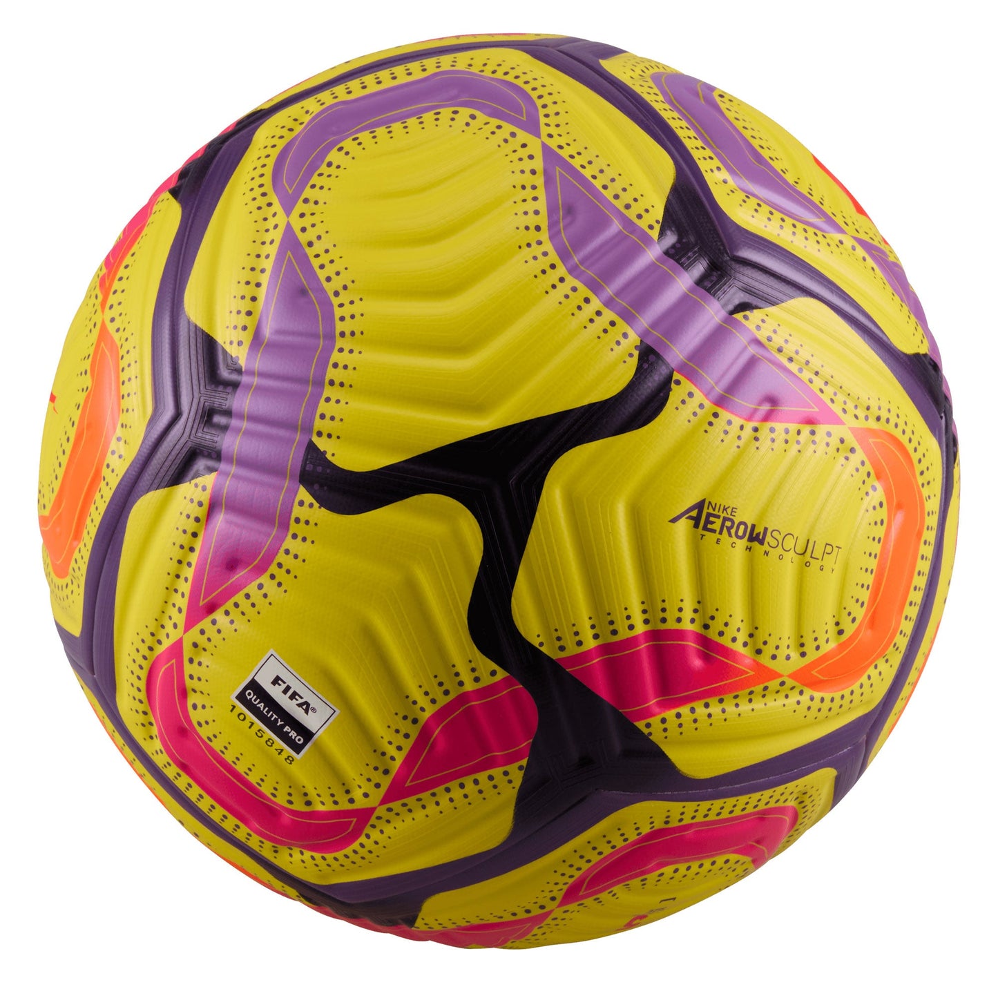 Nike Premier League 2024/25 Flight Official Match Ball Yellow/Bright Crimson