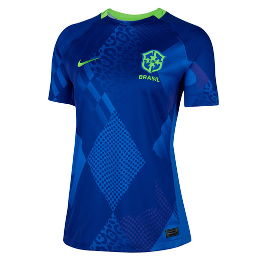 Nike Women's Brazil 2025/26 Away Jersey Blue/Green