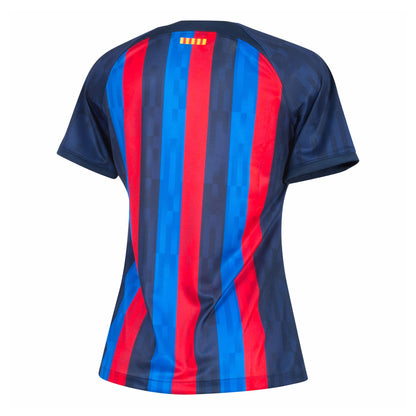 Nike Women's FC Barcelona 2022/23 Home Jersey Obsidian/Game Royal