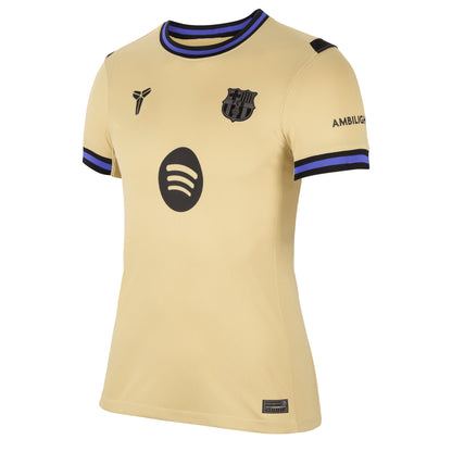 Nike Women's FC Barcelona 2025/26 Away Jersey Team Gold/Persian Violet