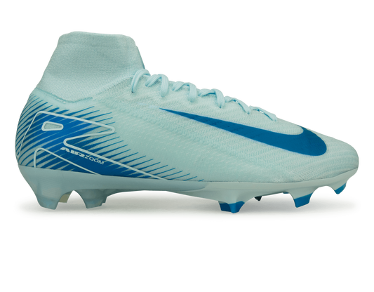 Nike Men's Zoom Mercurial Superfly 10 Elite FG Glacier Blue/Blue Orbit