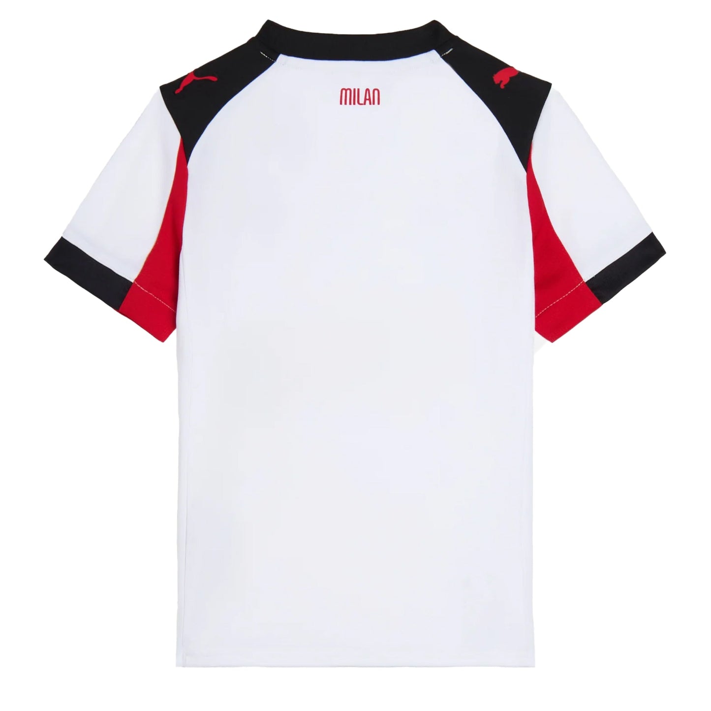 PUMA Kids AC Milan 2025/26 Away Jersey White/Black/Red