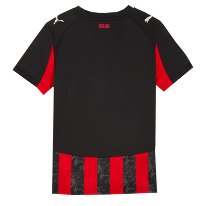 PUMA Kids AC Milan 2025/26 Home Jersey Red/Black