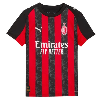 PUMA Kids AC Milan 2025/26 Home Jersey Red/Black