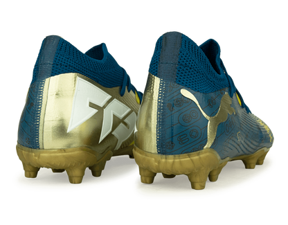 PUMA x Neymar JR Kids Future 7 Match BNA FG/AG Blue/Yellow/Green Gold