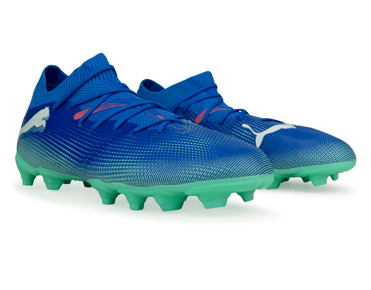 PUMA Kids Future 7 Match FG/AG Bluemazing/White