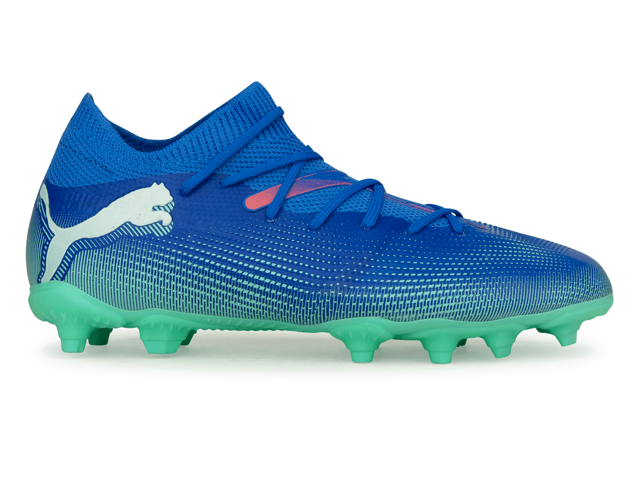 PUMA Kids Future 7 Match FG/AG Bluemazing/White