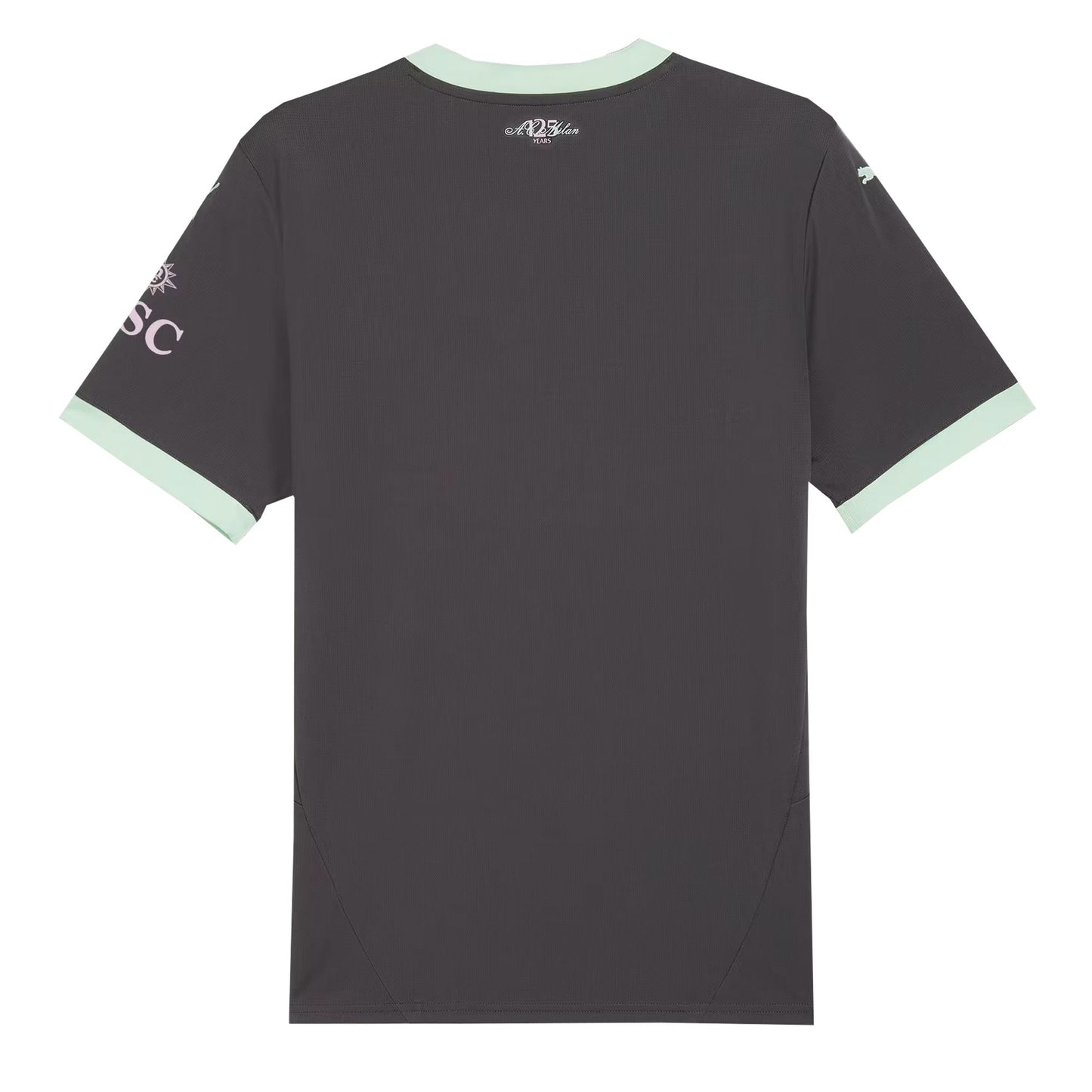 PUMA Men's AC Milan 2024/25 Third Jersey Shadow Grey/Fresh Mint