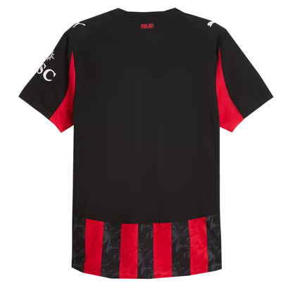 PUMA Men's AC Milan 2025/26 Authentic Home Jersey Red/Black